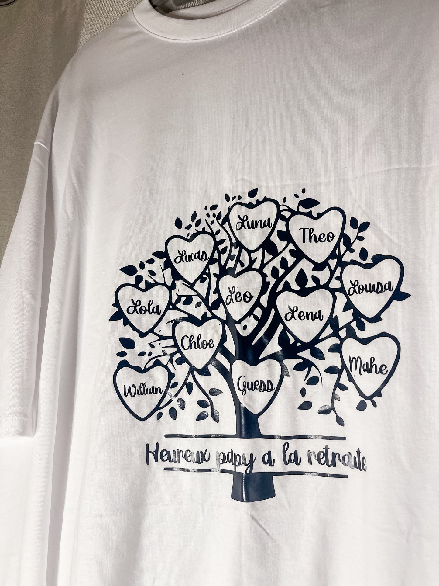 T-shirt - Heureux Papy à la retraite