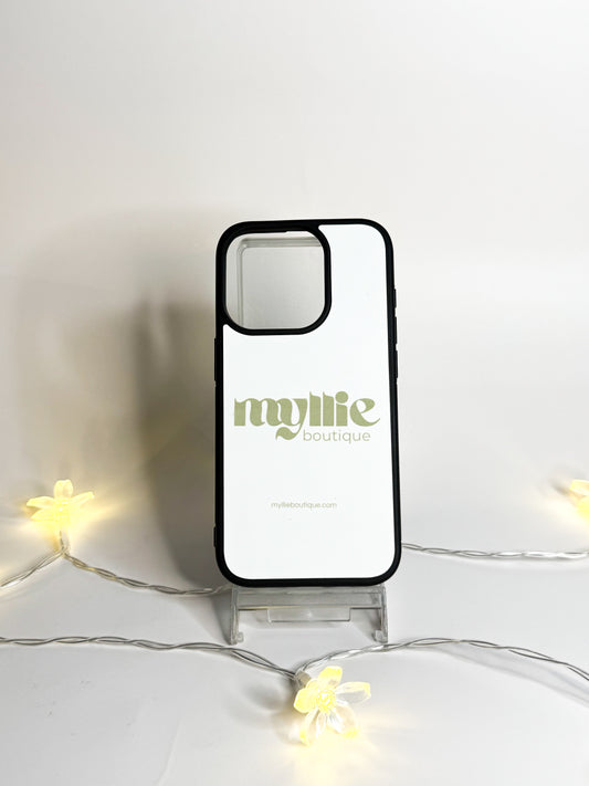 Coque avec logo