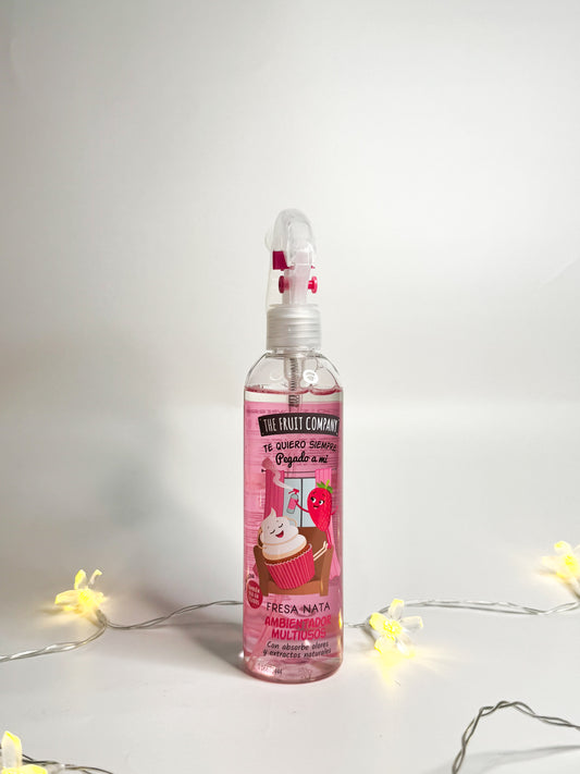 Spray désodorisant a la fraise crème