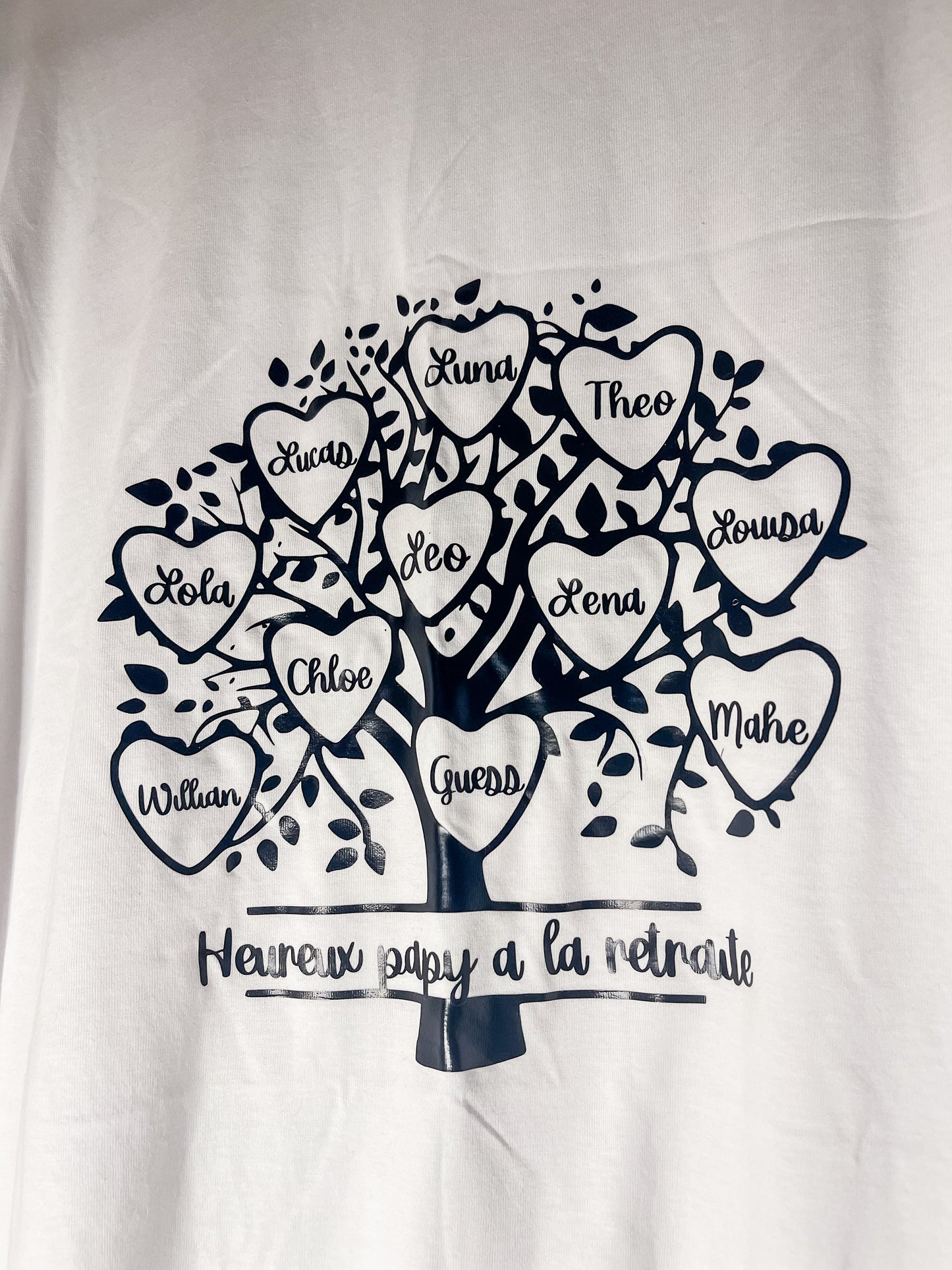 T-shirt - Heureux Papy à la retraite